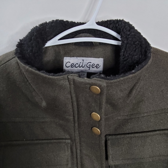 Cecil Gee Hunter Green Coat - Picture 4 of 13